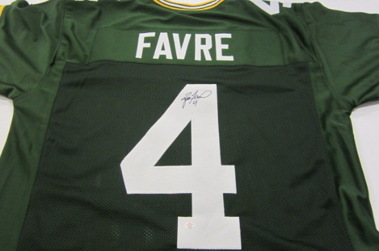 Brett Favre Green Bay Packers signed autographed Jersey Certified Coa
