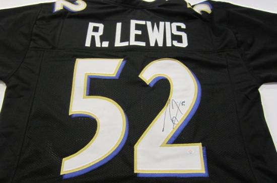 Ray Lewis Baltimore Ravens signed autographed Jersey Certified Coa