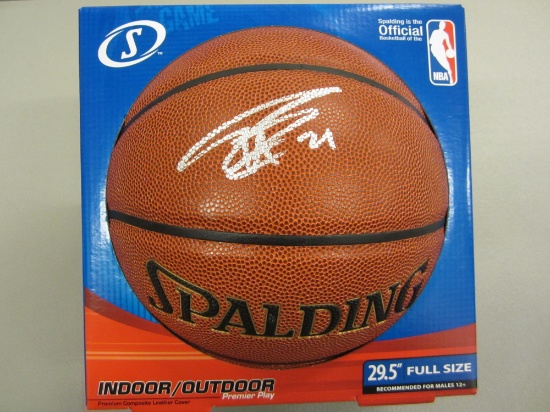 Tim Duncan San Antonio Spurs signed autographed Basketball Certified COA