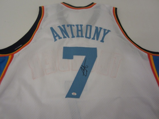 Carmelo Anthony Oklahoma City Thunder signed autographed Jersey Certified COA