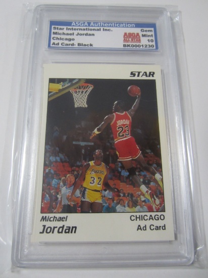 Michael Jordan Chicago Bulls Star International Inc. Gem Mint 10 Basketball Card