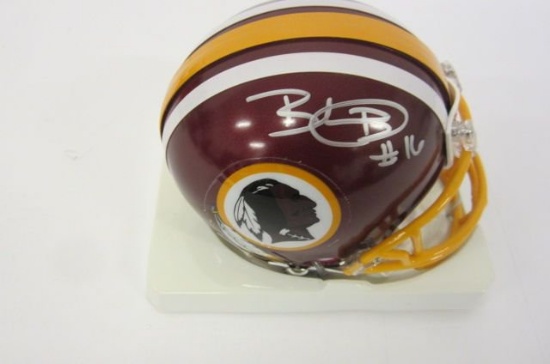Brandon Banks Washington Redskins signed autographed Mini Helmet Certified COA