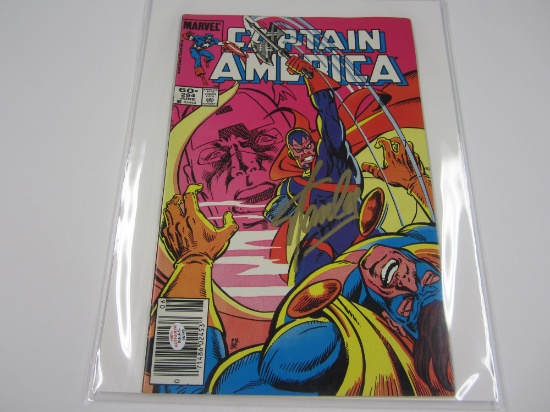 Stan Lee Captain America signed autographed comic book Certified COA