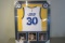 Stephen Curry, Klay Thompson, Draymond Green GS Warriors signed Framed Jersey Certified Coa