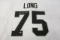 Howie Long Oakland Raiders Hand Signed Autographed Jersey Paas Certified.