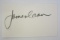 James Caan signed autographed Cut Signature Certified Coa