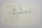 David Brenner signed autographed Cut Signature Certified Coa