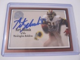 Art Monk Washington Redskins signed autographed Greats Of The Game #65 Football Trading Card  Certif