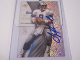 Troy Aikman Dallas Cowboys signed autographed Football Trading Card Certified Coa