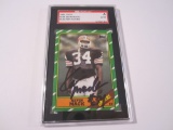 Kevin Mack Cleveland Browns signed autographed Topps #188 SGC Graded A Trading Card Certified Coa