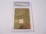 Barry Bonds San Francisco Giants signed autographed 2000 23KT Gold Feel The Game WCG GEM-MT 10 Certi
