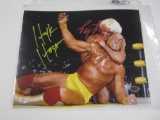 Hulk Hogan & Ric Flair Wrestlers signed autographed 8x10 Photo Certified Coa