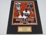 Kevin Mack & Ernest Byner Cleveland Browns signed autographed Matted 8x10 Photo Certified Coa