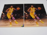 Lamar Odom L.A. Lakers signed autographed Lot of 2 11x14 Photo Certified Coa