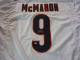Jim McMahon Chicago Bears signed autographed White Jersey Certified Coa