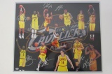 2016 NBA Champs Cleveland Cavaliers TEAM signed autographed 16x20 Certified Coa