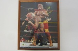Ric Flair & Hulk Hogan WWE Wrestlers signed autographed Framed 8x10 Photo Certified Coa