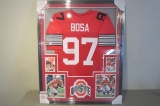 Joey Bosa Ohio State Buckeyes signed autographed Framed Jersey Certified Coa