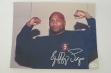 Jeff Pegues boxer signed autographed 8x10 color photo Certified COA