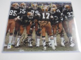 Cleveland Browns multi signed signed autographed 11x14 Photo Certified Coa