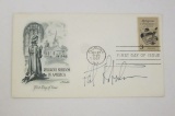 Pat Robertson Evangelist signed autographed First Day Cover Certified COA