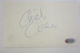 Chick Corea Pianist Composer signed autographed 3x5 index card Certified COA