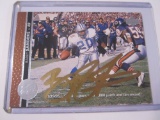 Barry Sanders Detroit Lions signed autographed Trading Card Certified COA