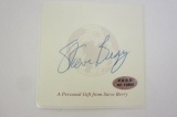 Steve Berry Author /Attorney / Professor signed autographed cut signature Certified COA