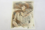 Guy Madison actor Wild Bill Hickcock signed autographed 8x10 color photo Certified COA