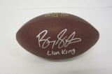 Barry Sanders Detroit Lions signed autographed Football Certified Coa