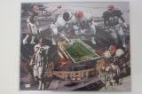 Cleveland Browns Legends multi signed autographed 16x20 Photo Certified Coa