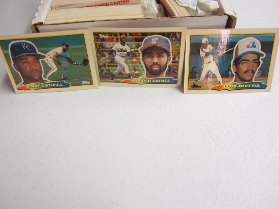 1988 Tops Big Baseball Cards Complete Set 1-264