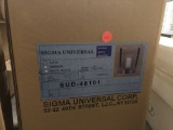 SUD-48101 Sigma Universal /Satin/ 1pc / eclipse collection / contemp lighting /Â 