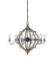 SeaGull Lighting 3124906-846 - Socorro 6 Light Stardust Chandelier Ceiling Light