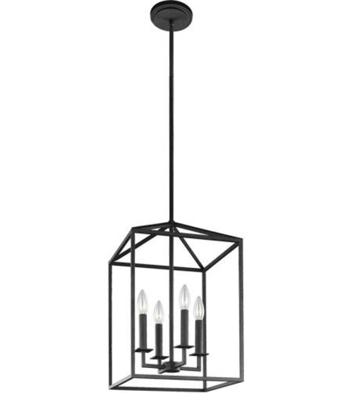 SeaGull Lighting 5115004-839 Perryton 4 Light Blacksmith Hall Foyer Ceiling Light.