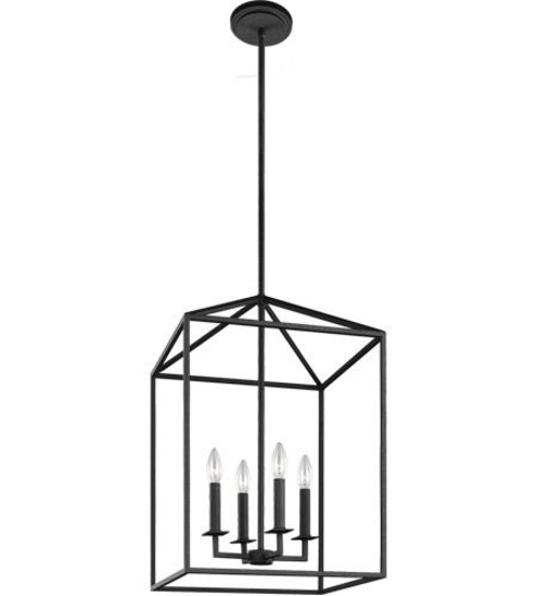 SeaGull Lighting 5215004-839 -Perryton 4 Light Blacksmith Hall Foyer Ceiling Light.