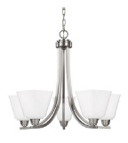 SeaGull Lighting 3113005-962 - Parkfield 5 Light Chandelier Ceiling Light