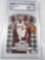 LeBron James Cleveland Cavaliers 2010 Prism Die Cut basketball card #38 ASGA Graded Gem Mint 10