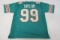 Jason Taylor Miami Dolphins signed autographed football jersey Certified COA