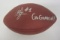 Alshon Jeffery South Carolina signed brown football Go Gamecocks inscription Certified COA