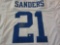 Deion Sanders Dallas Cowboys signed autographed white football jersey Certified COA