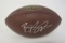 Barry Sanders Detroit Lions signed autographed brown football Certified COA