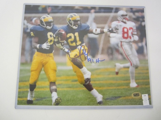 Desmond Howard Michigan Wolverines signed autographed 8x10 color photo Certified COA