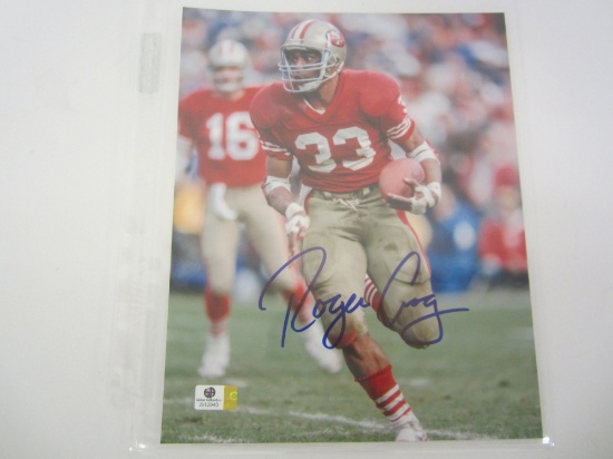 Roger Craig San Francisco 49ers signed autographed 8x10 color photo Certified COA