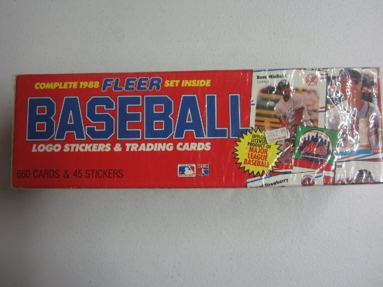 1988 Fleer Baseball Sealed Factory Set 1-660 Matt Williams RC Gregg Jeffries RC Ellis Burks RC