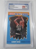 Larry Bird Boston Celtics 1990 Fleer All Star basketball card #2/12 ASGA Graded Gem Mint 10