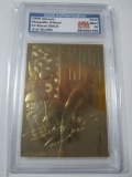 Shaquille O'Neal Orlando Magic 1995 Classic 23K Gold #d to 20K ASGA Graded Gem Mint 10