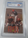 Lou Groza Cleveland Browns 1992 Sunoco Promo Card #5 ASGA Graded Gem Mint 10