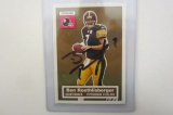 Ben Roethlisberger Pittsburgh Steelers signed autographed football card Certified COA