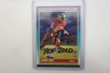 Jerry Rice San Francisco 49ers signed autographed Score football card Certified COA